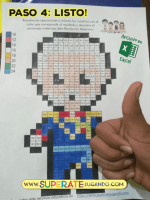 Pixel Personajes Mexicanos 2 - Revolución - Multiplicaciones y Divisiones